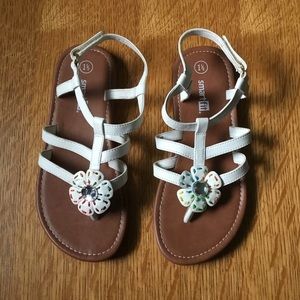 Smartfit Brown and White Sandals 🎀